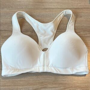 Marika White High Impact Racerback Sport Bra